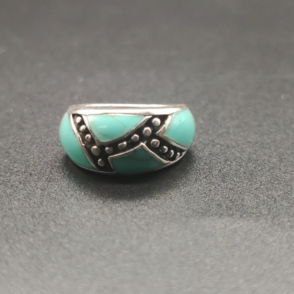Turquoise Silver  Ring